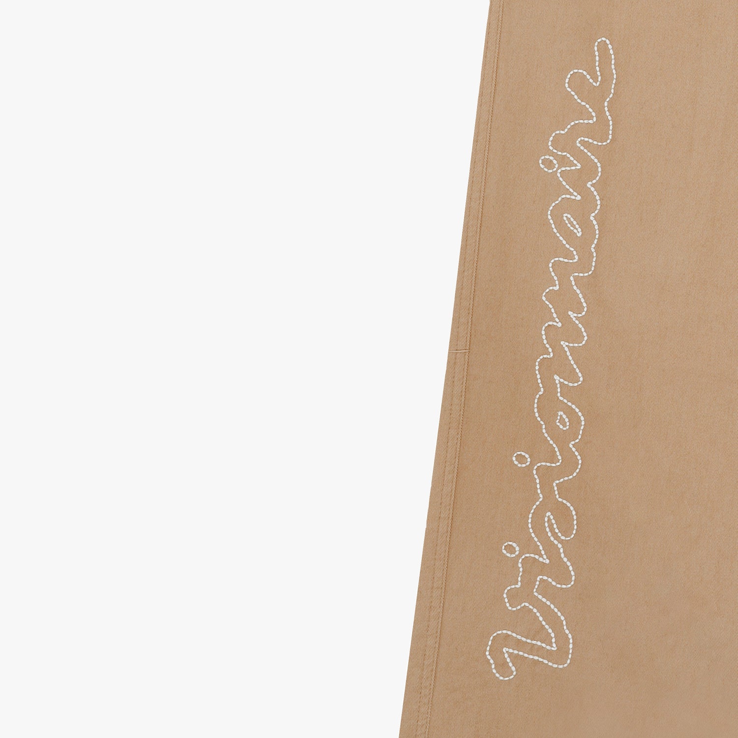 PANTALON BRODÉ VISIONNAIRE BEIGE