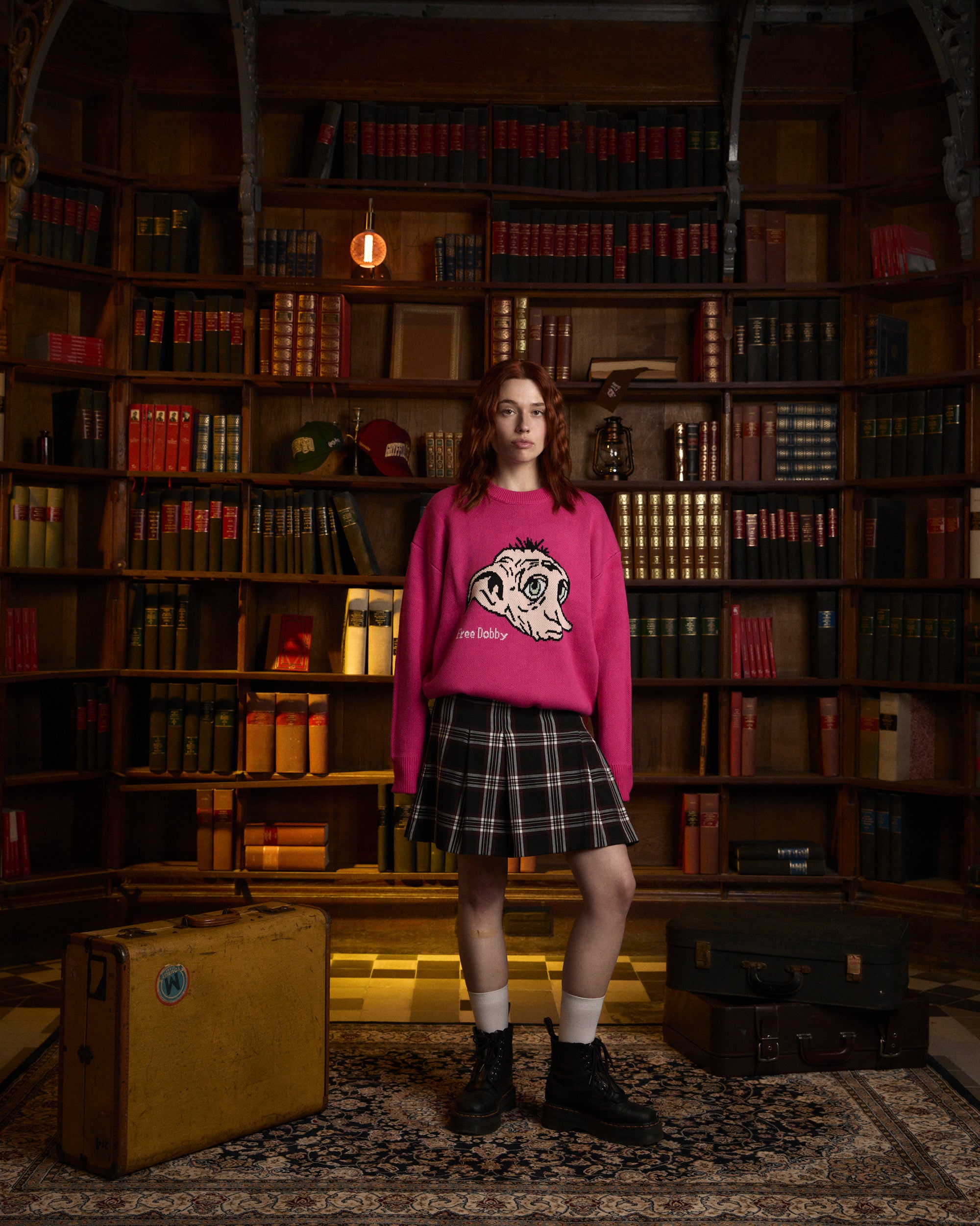 PULL DOBBY ROSE
