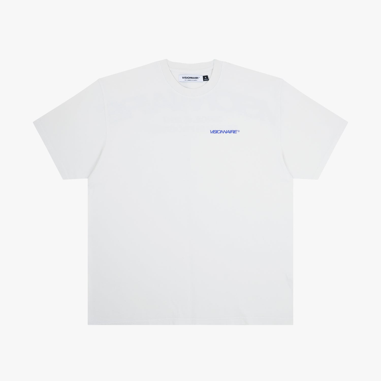 T SHIRT BACK BLANC