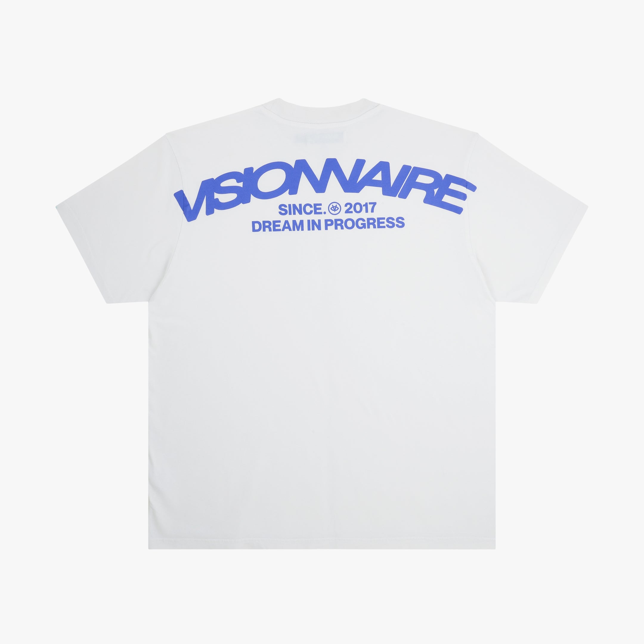 T SHIRT BACK BLANC