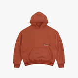 HOODIE BACK TERRACOTA WASH