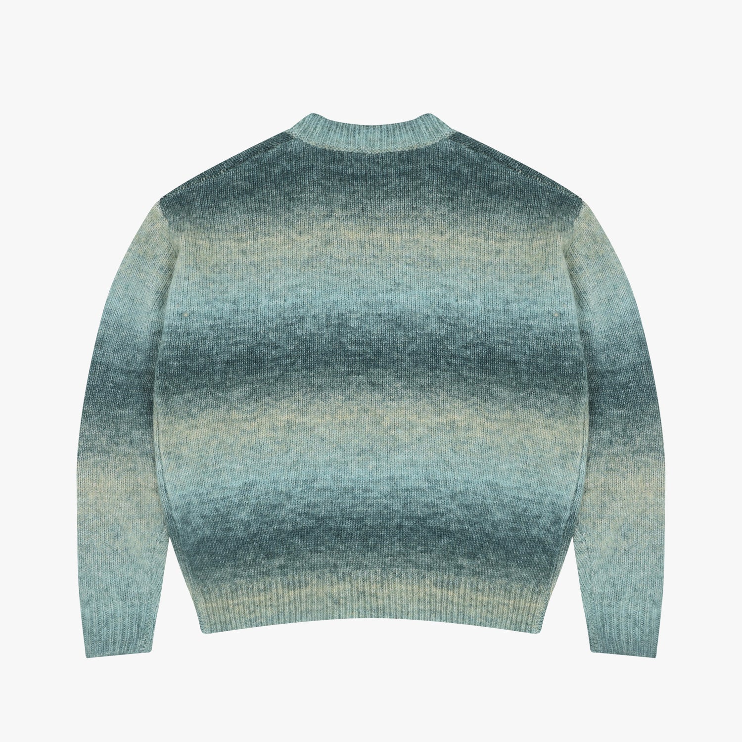 PULL FLUFFY FADE VERT D’EAU