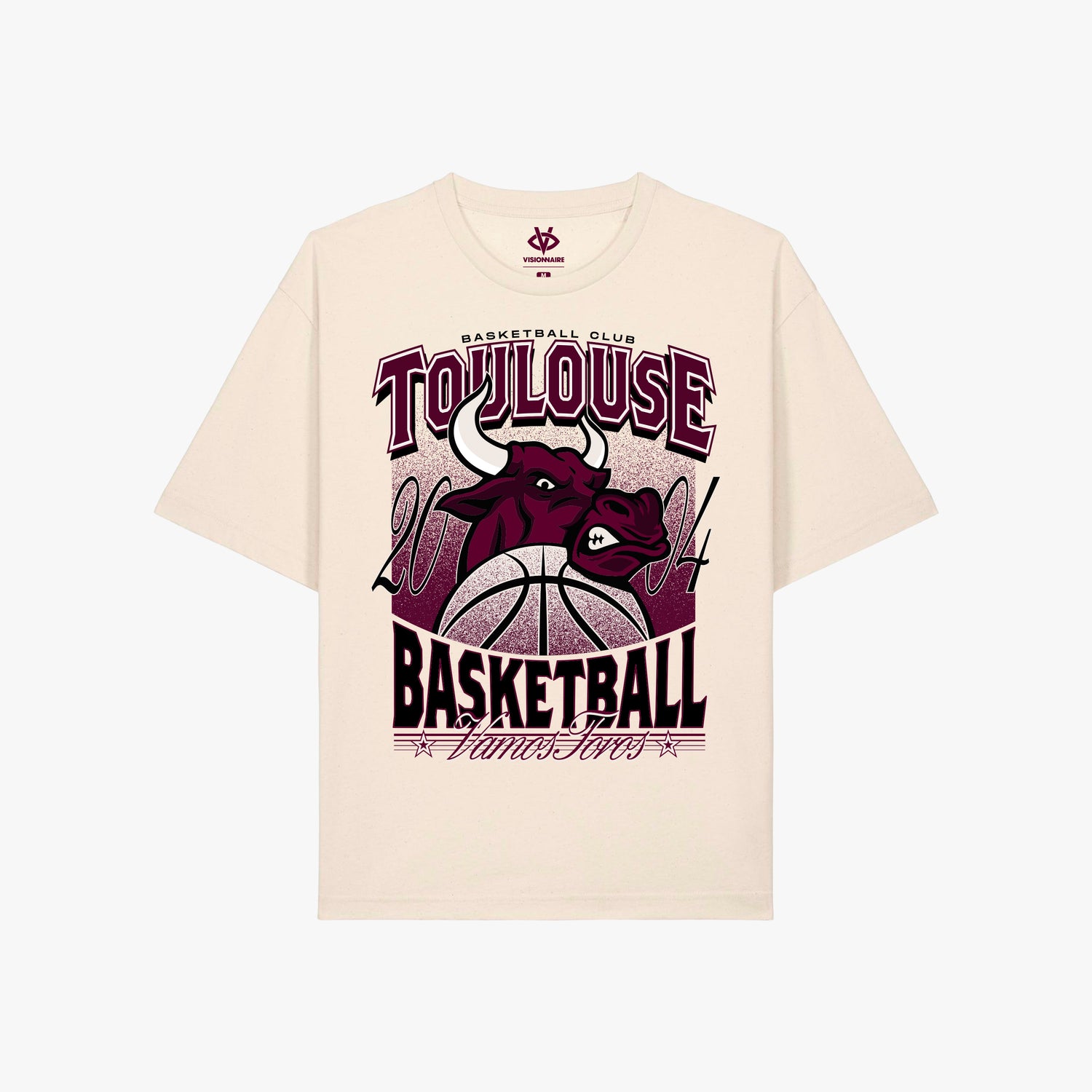 T-SHIRT TBC TORO ECRU