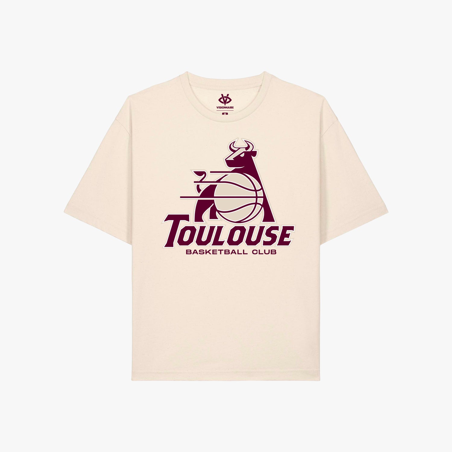 T-SHIRT TBC LOGO ECRU
