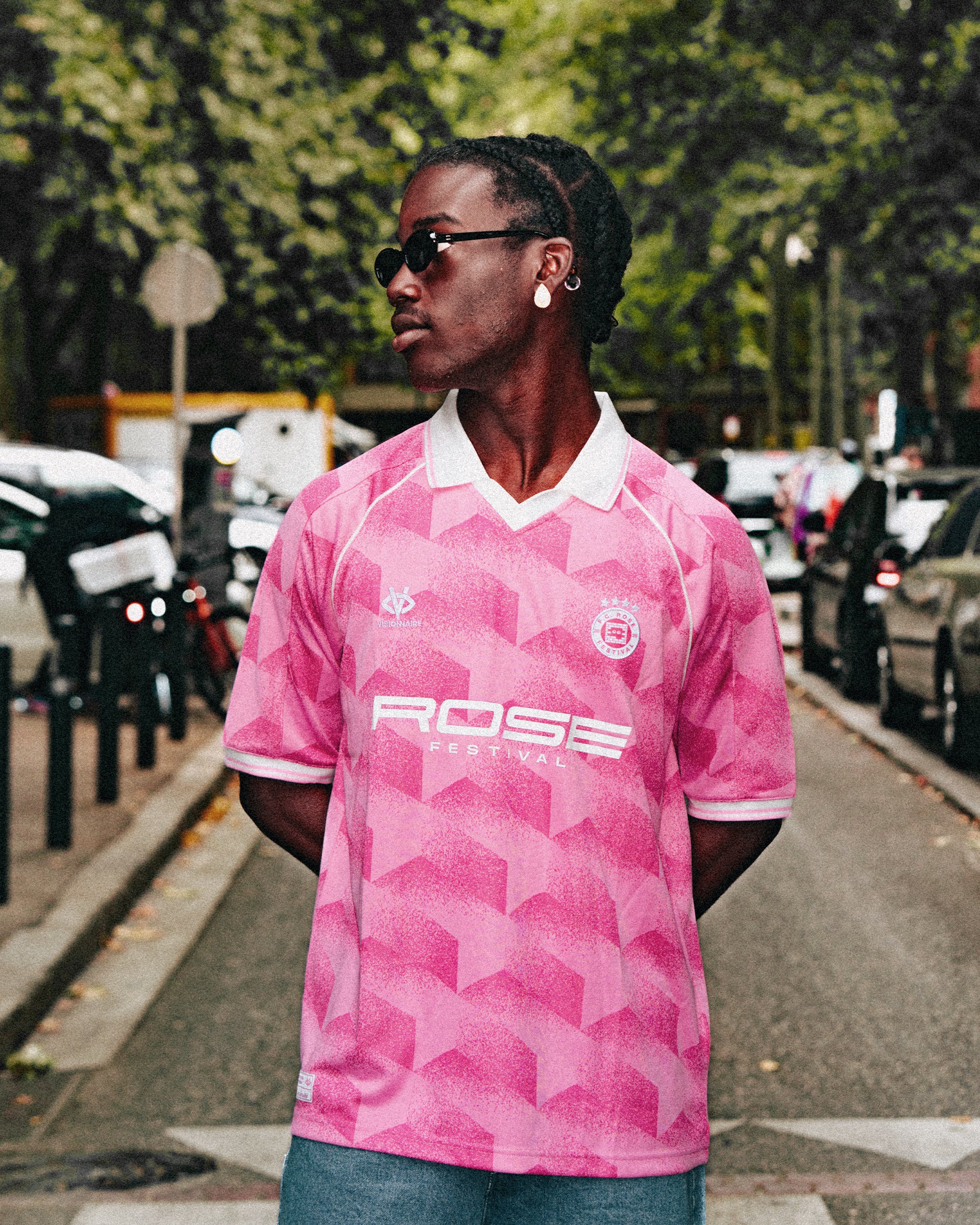 MAILLOT ROSE FESTIVAL|VISIONNAIRE 2025