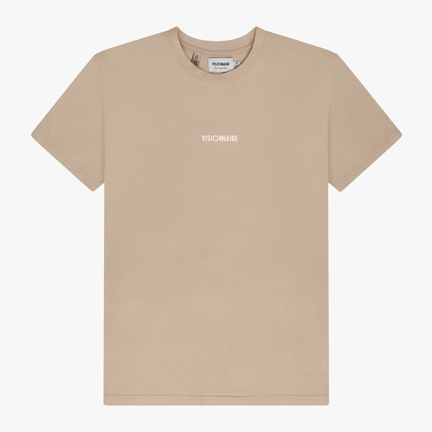 T-SHIRT MARRON CLAIR