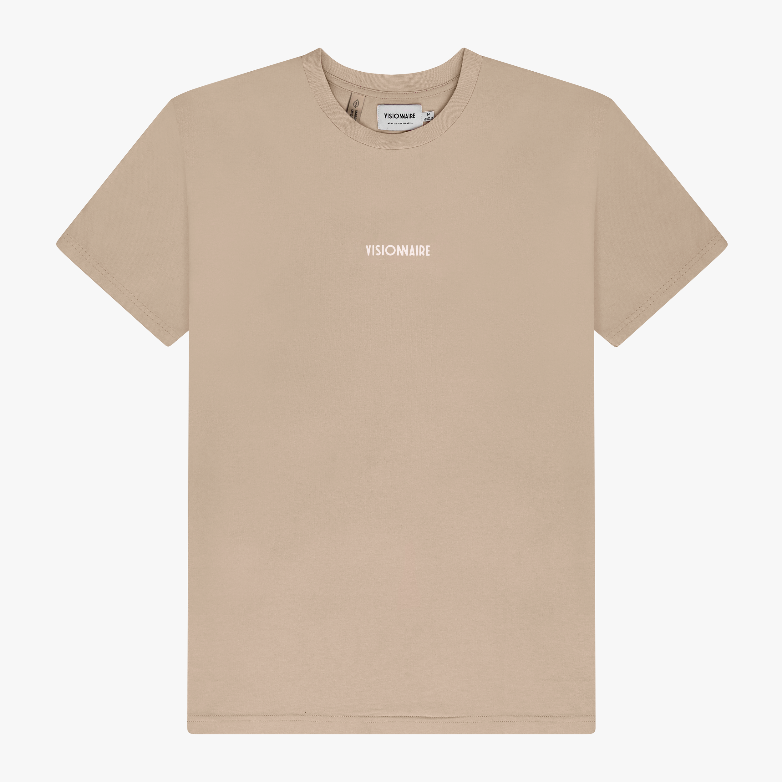 T-SHIRT MARRON CLAIR