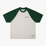 T-SHIRT BI-COLOR VERT