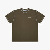 T-SHIRT COUTURE KAKI