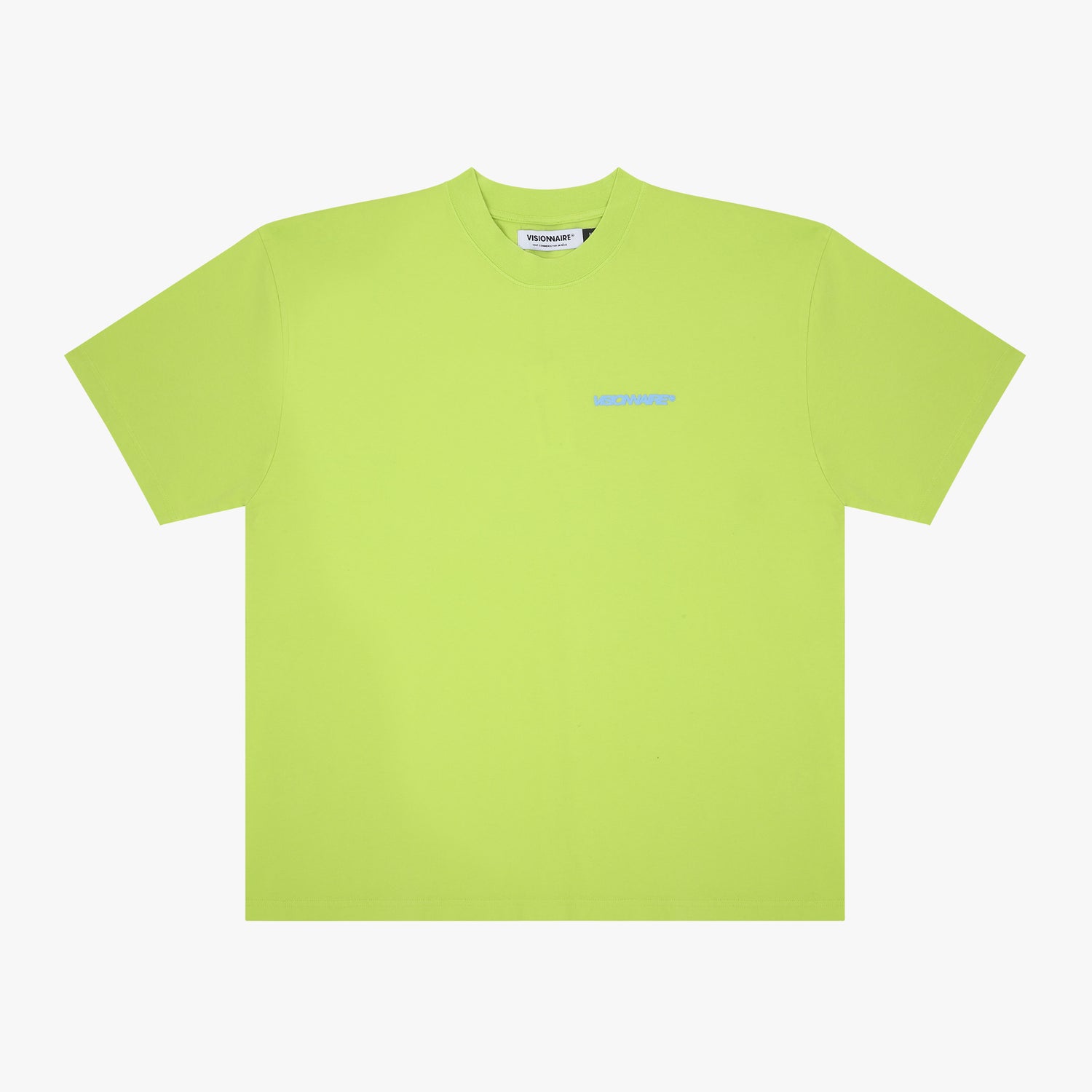 T-SHIRT WAVE V LIME