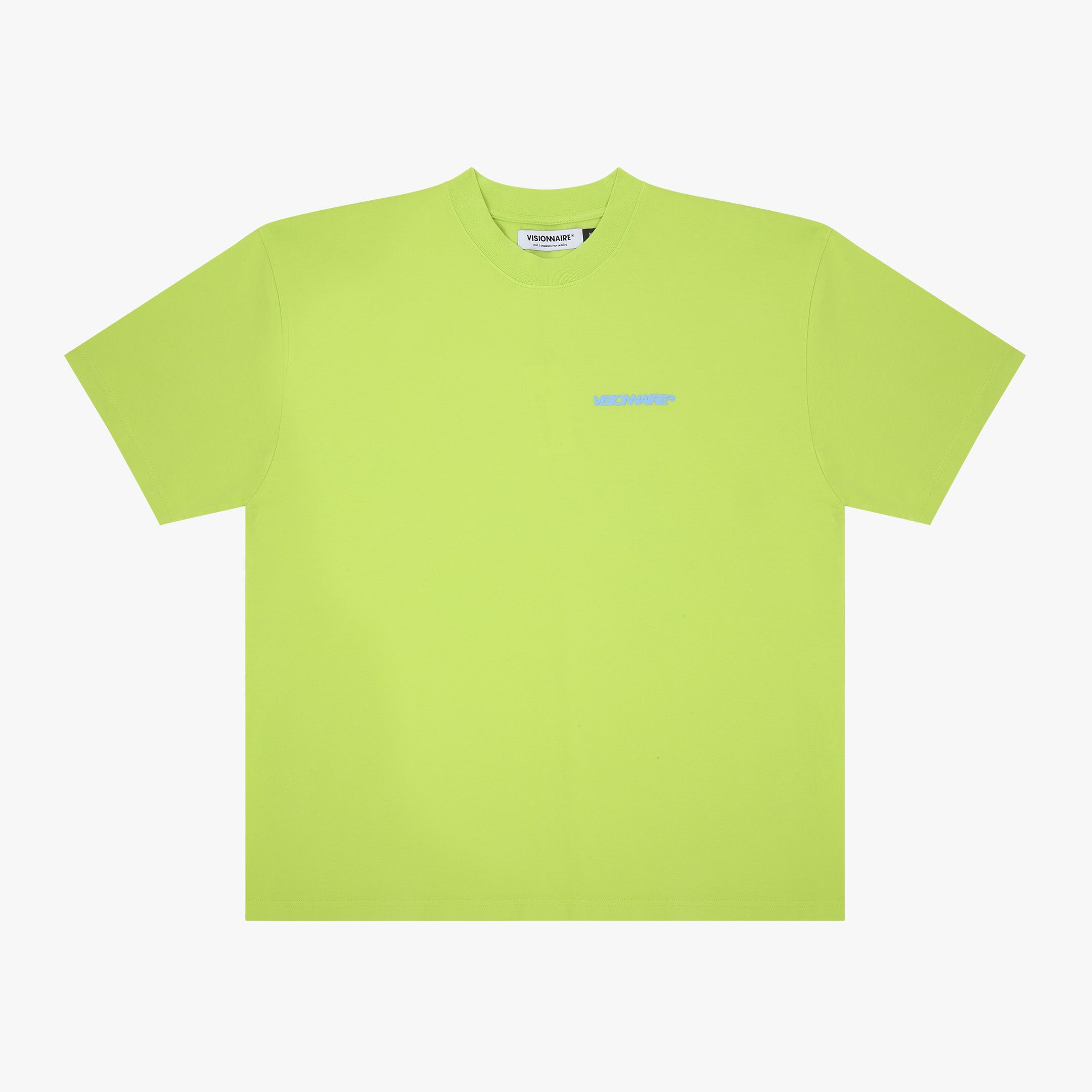 T-SHIRT WAVE V LIME