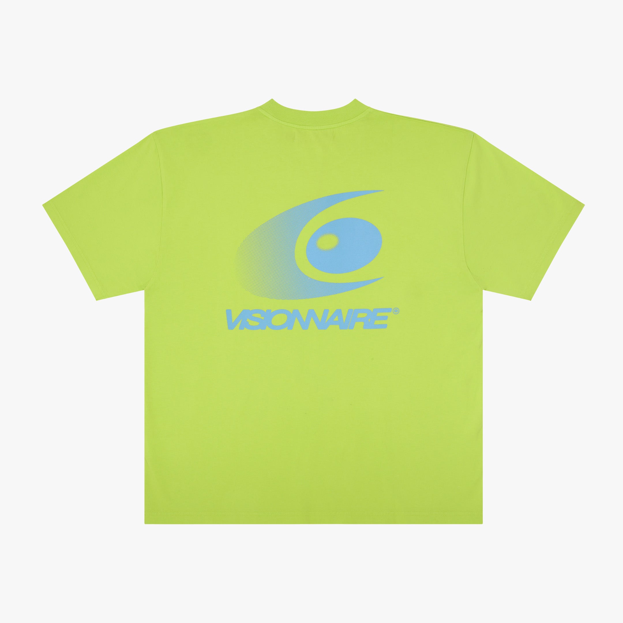 T-SHIRT WAVE V LIME