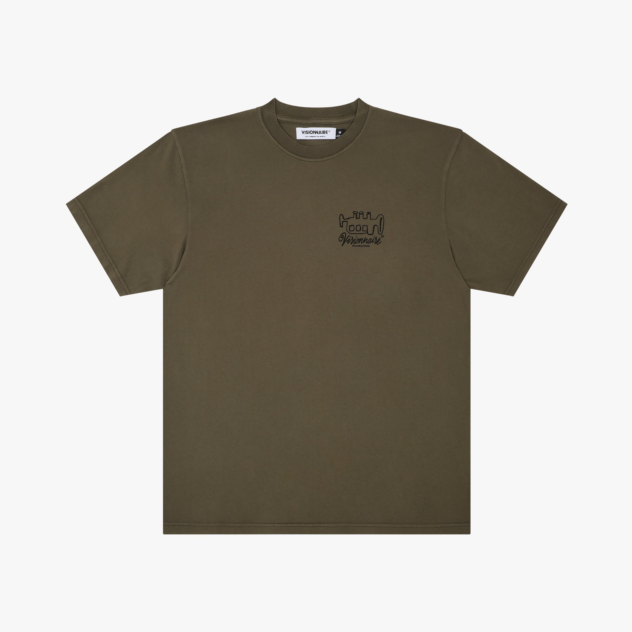 T-SHIRT TROMPETTE KAKI