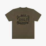 T-SHIRT TROMPETTE KAKI