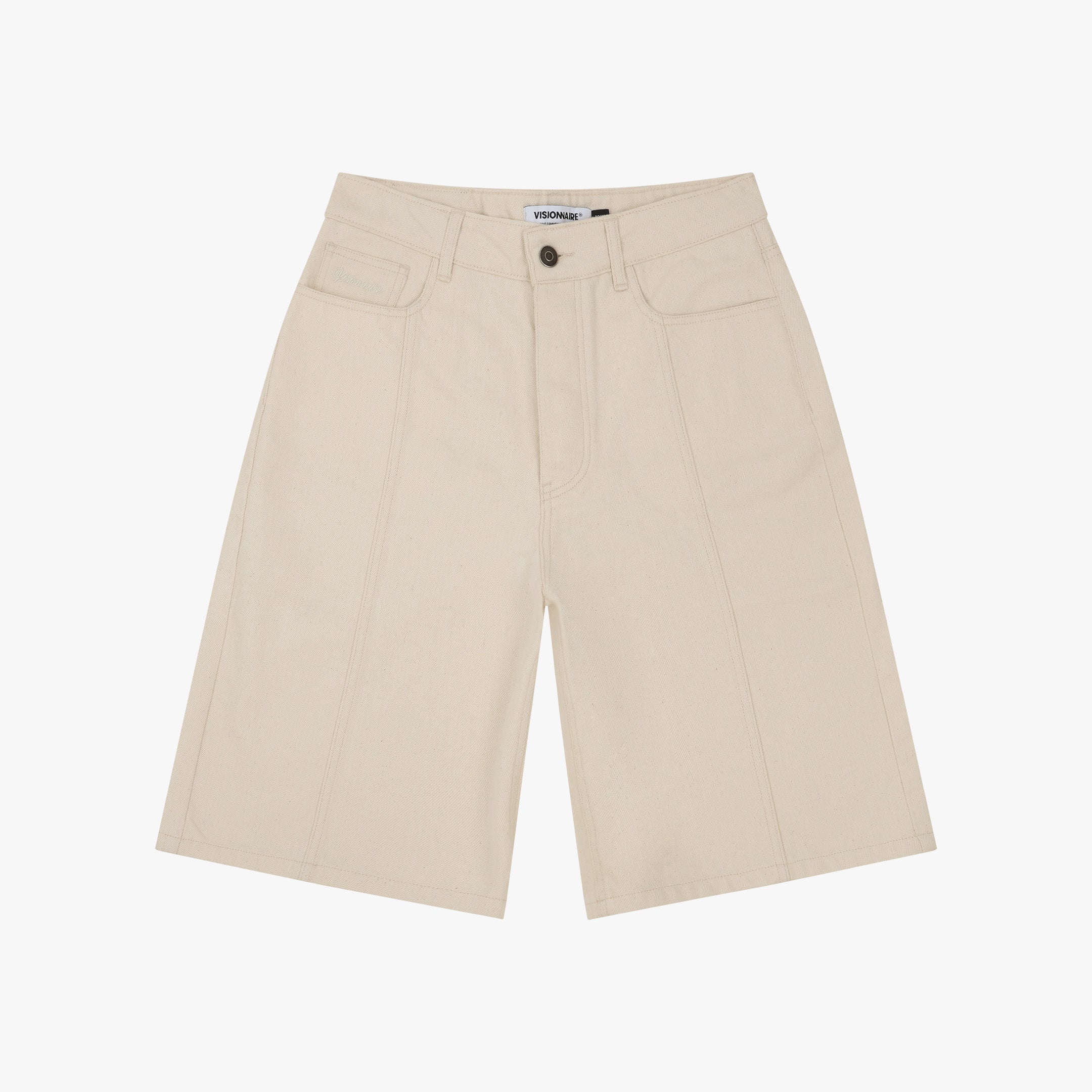 SHORT BAGGY JEAN OFF WHITE
