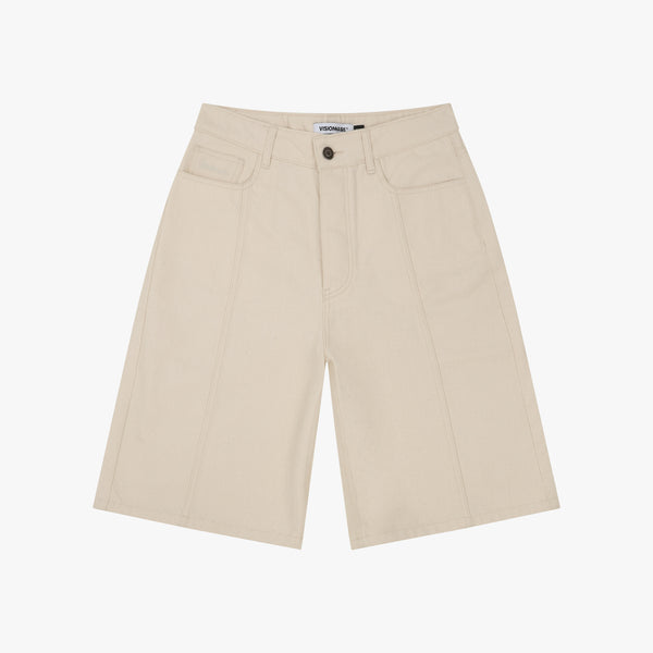SHORT BAGGY JEAN OFF WHITE