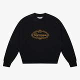 CREWNECK MÉDAILLON NOIR