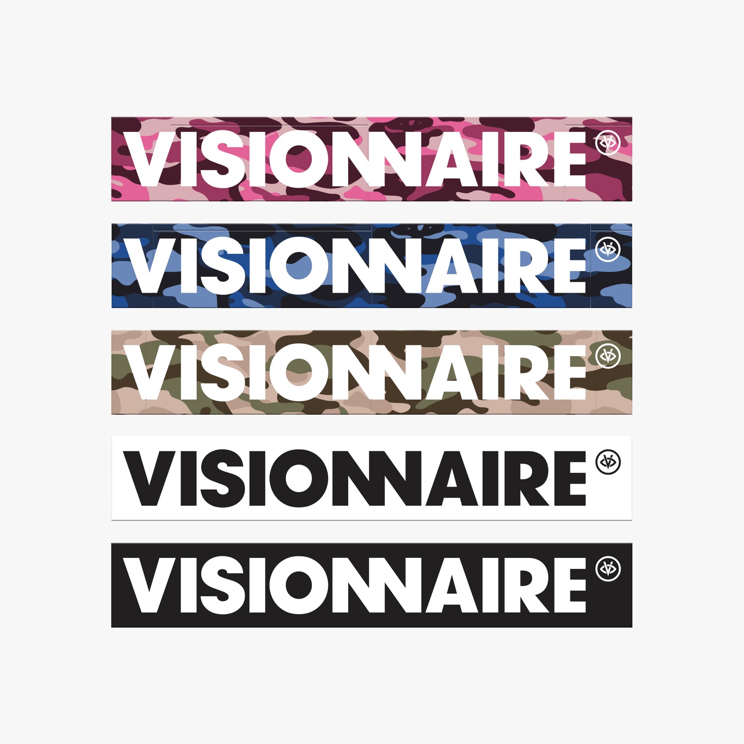 STICKERS VISIONNAIRE CAMO