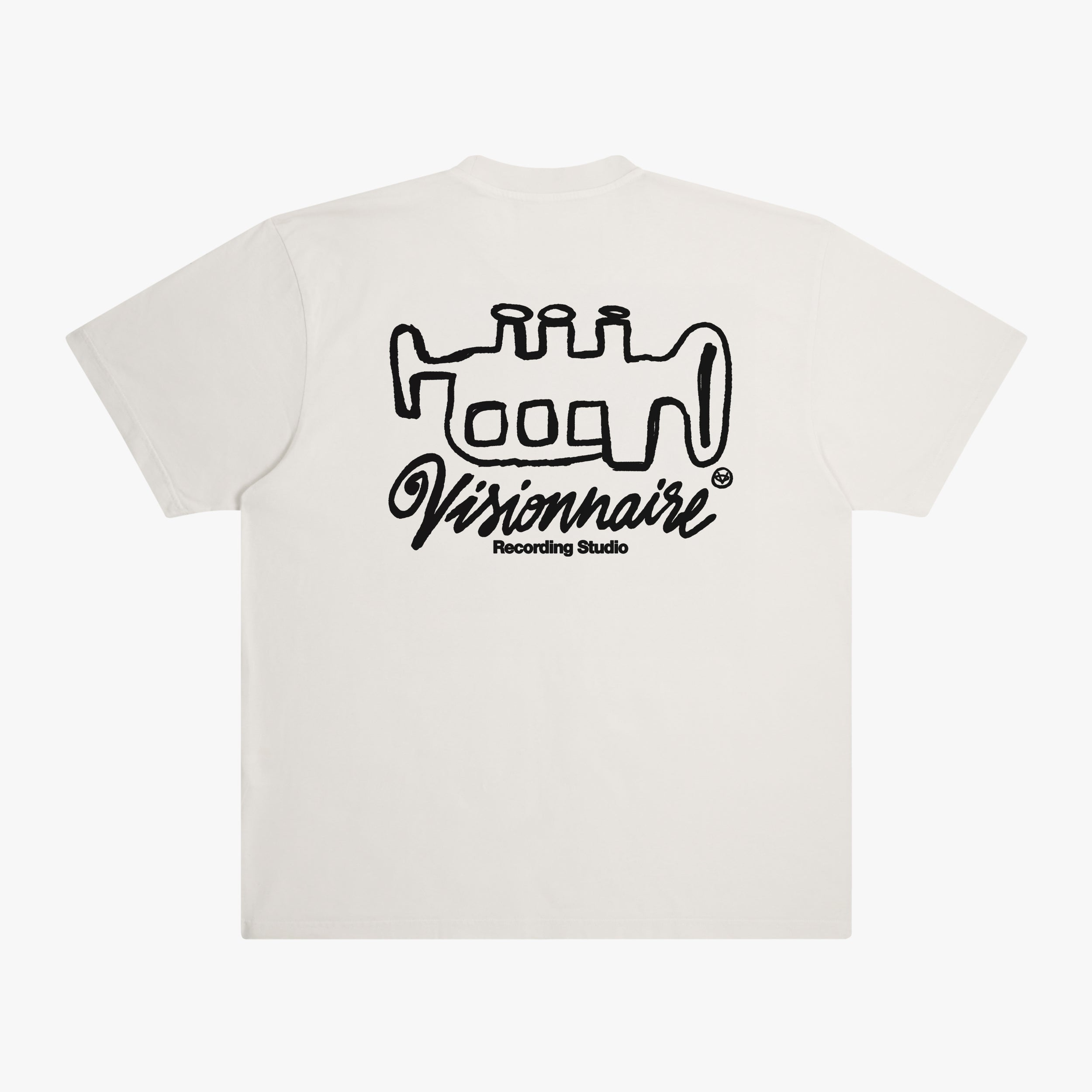 T-SHIRT TROMPETTE OFF WHITE