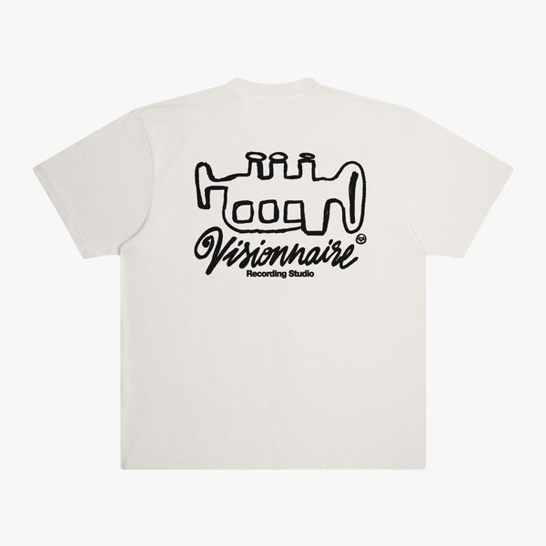 T-SHIRT TROMPETTE OFF WHITE