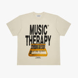 T-SHIRT MUSIC THERAPY OFF WHITE