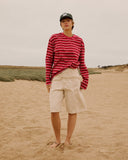 LONGSLEEVE STRIPED ROSE