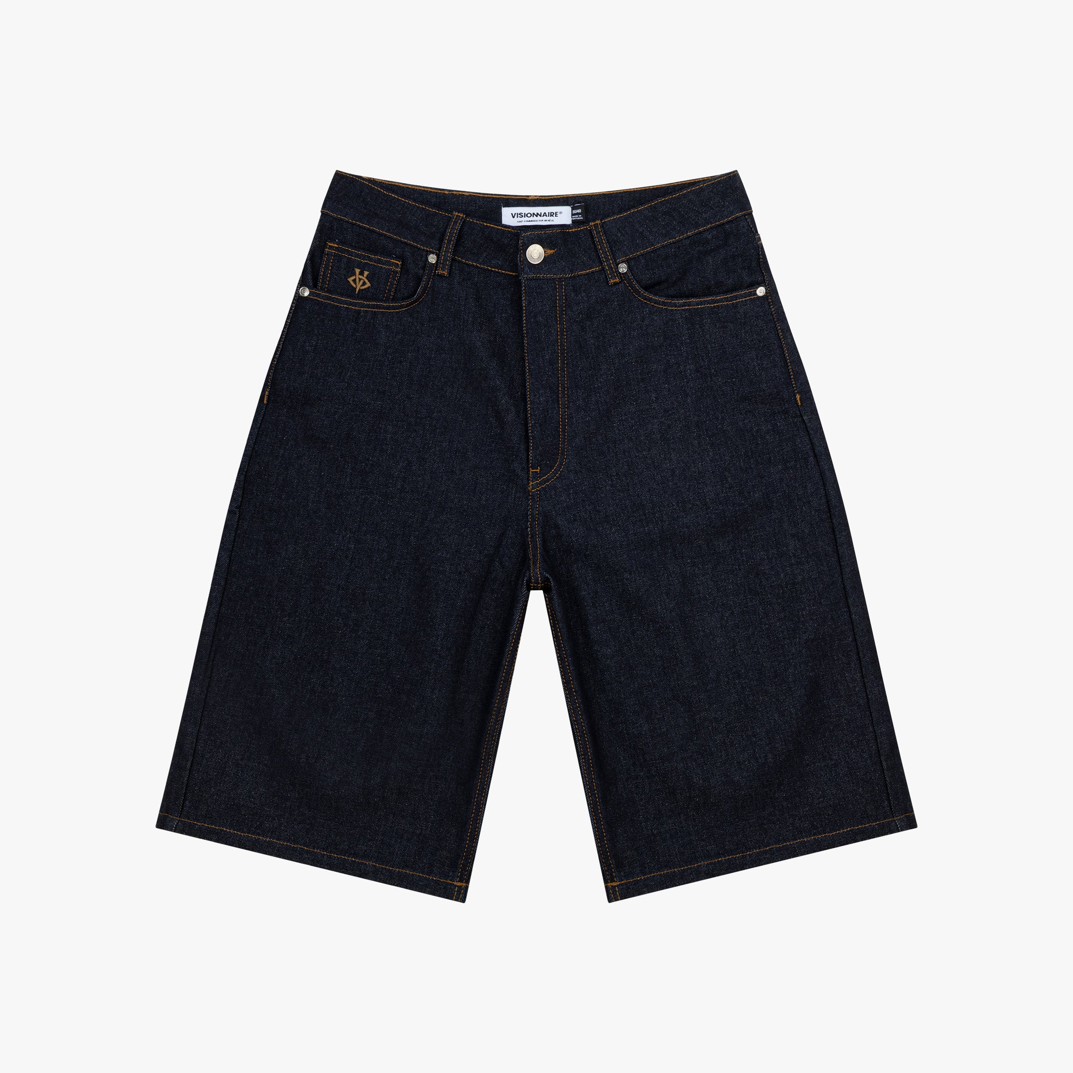 SHORT BAGGY JEAN INDIGO