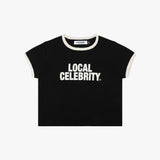 BABY TEE LOCAL CELEBRITY NOIR