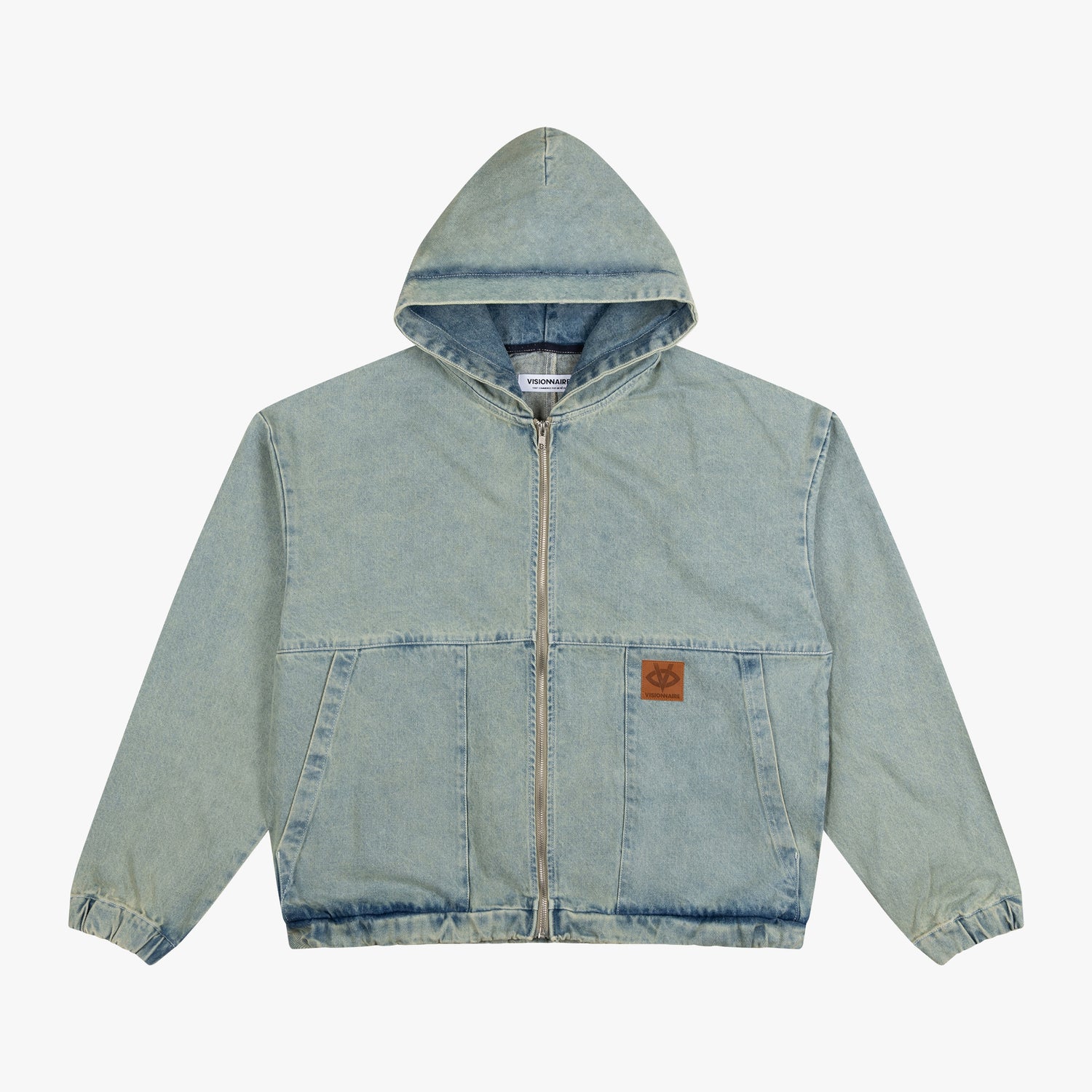 VESTE JEAN BLEU FADE