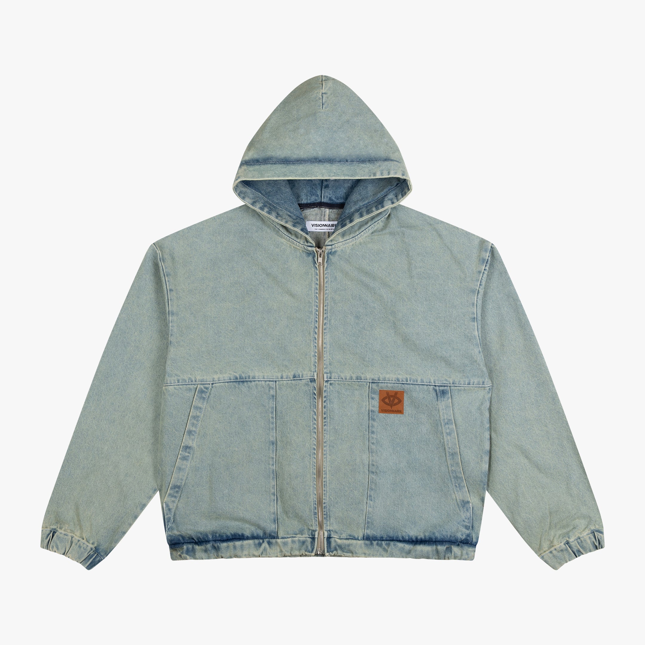 VESTE JEAN BLEU FADE