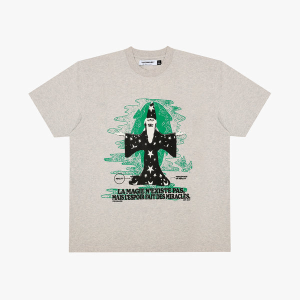 T-SHIRT MAGE GRIS
