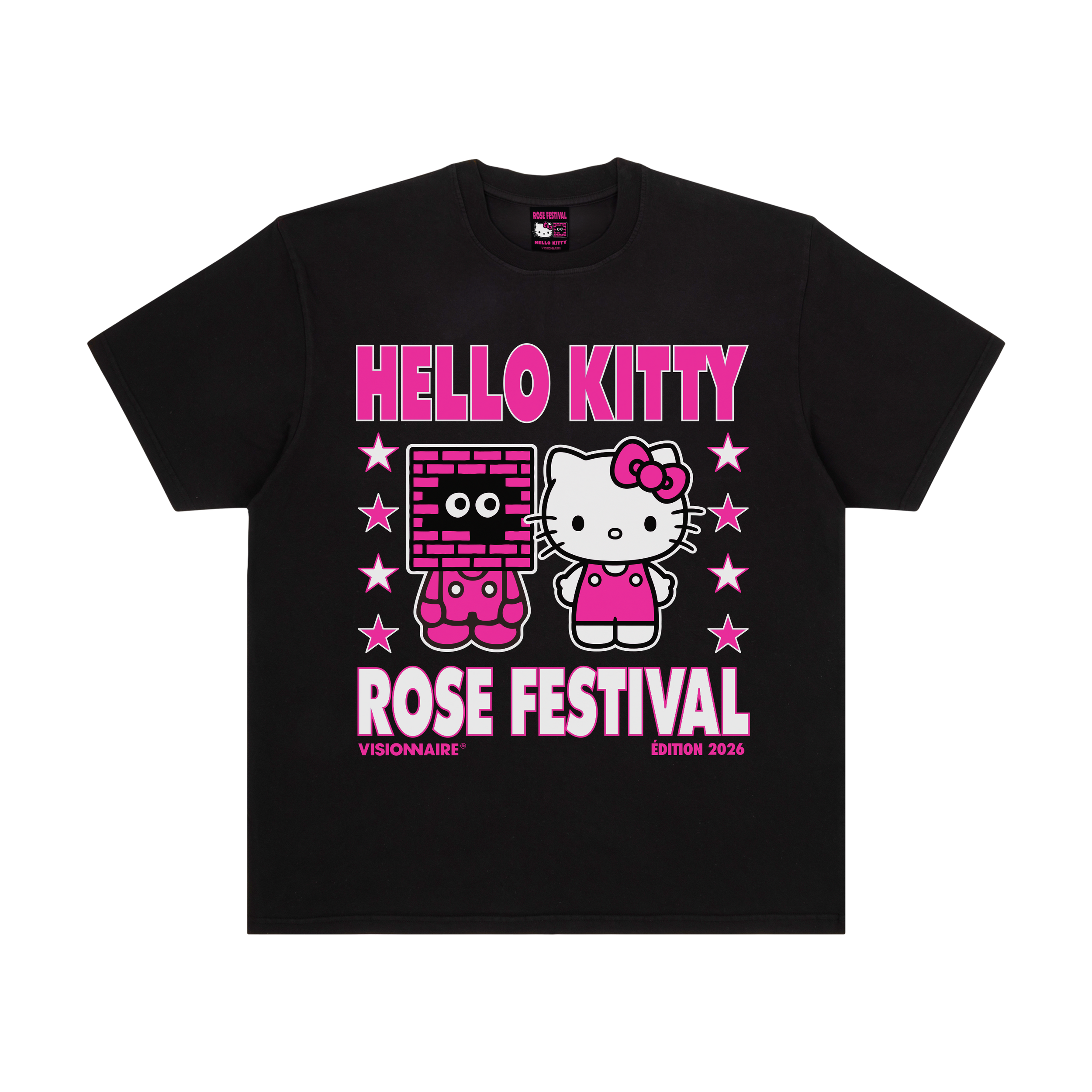 T-shirt Kitty Noir | ROSE FESTIVAL 2026