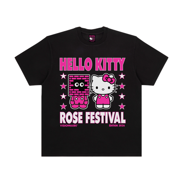T-shirt Kitty Noir | ROSE FESTIVAL 2026