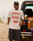 T-SHIRT SUPPORT LOCAL GRIS