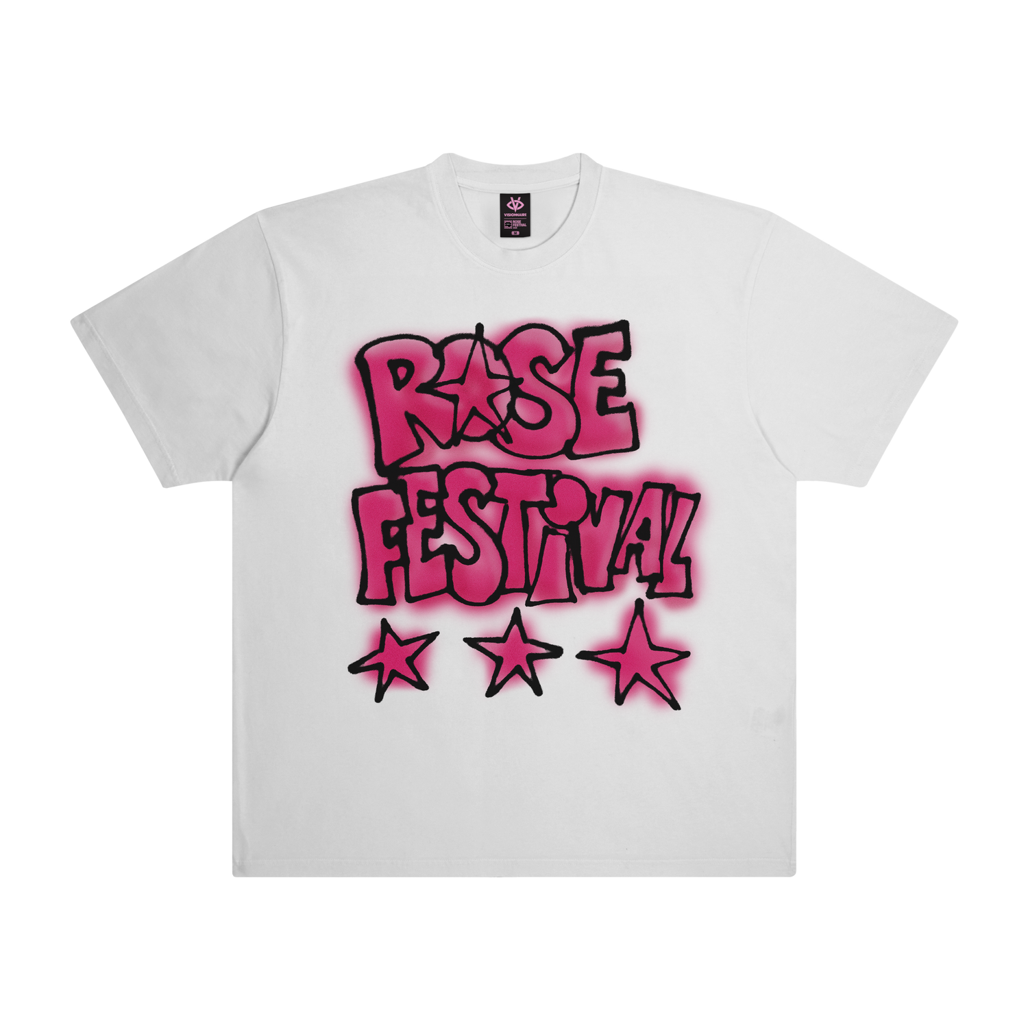 T-shirt Aérographe | ROSE FESTIVAL 2026
