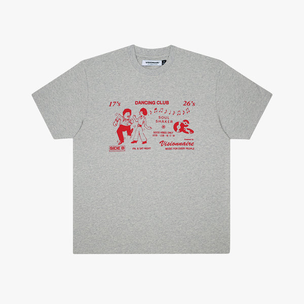 T-SHIRT DANCING GRIS