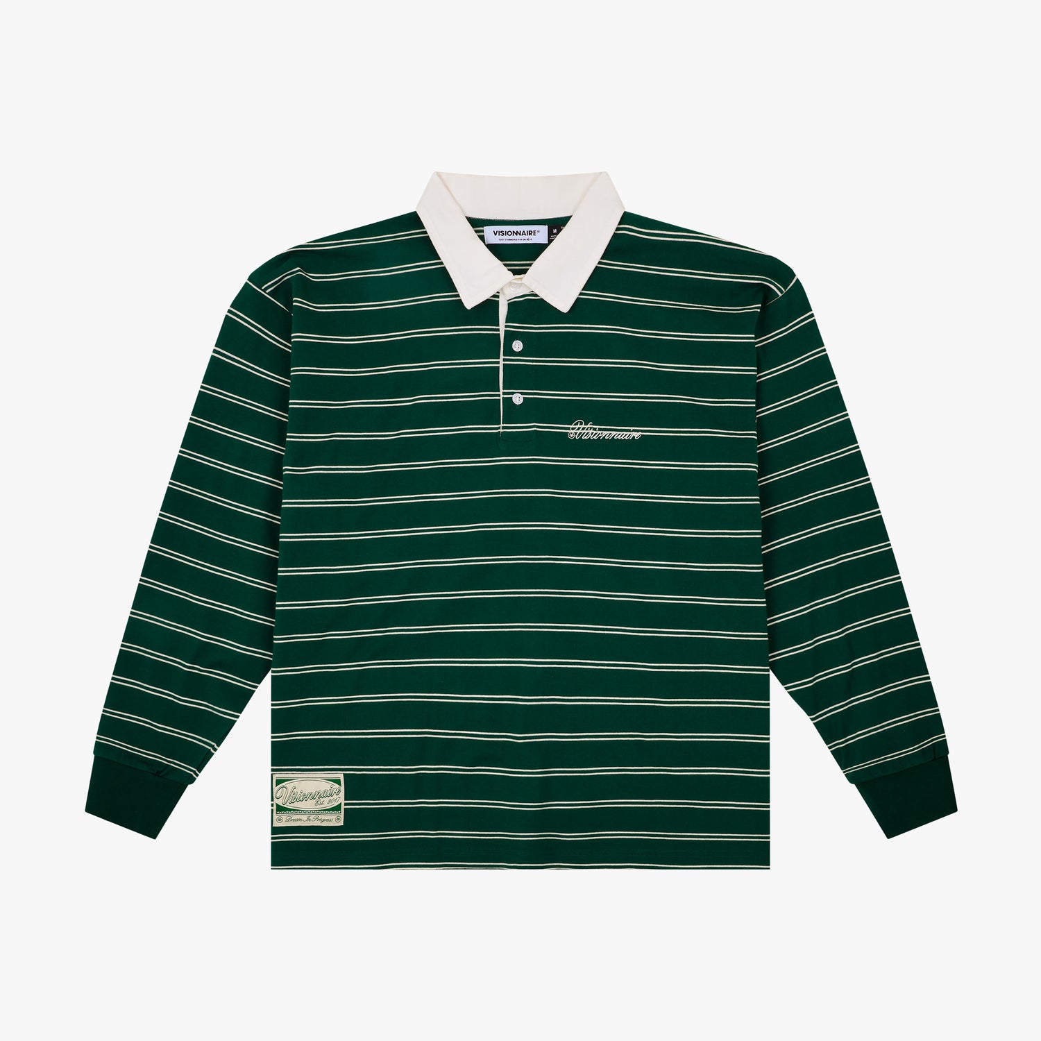 POLO RUBGY VERT FONCÉ