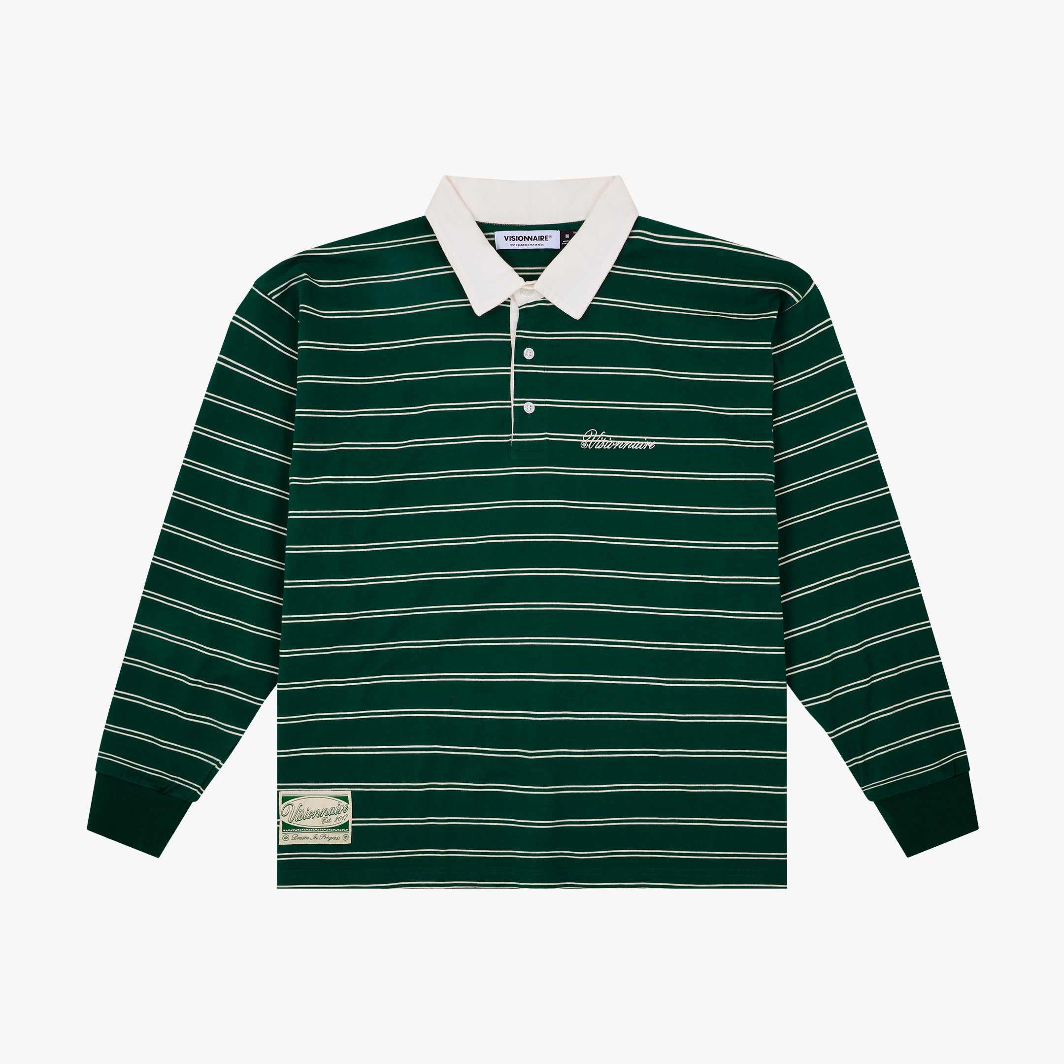 POLO RUBGY VERT FONCÉ