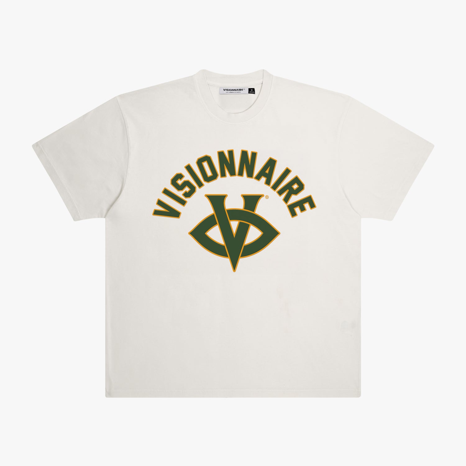 T-SHIRT LOGO SÉRIF BLANC