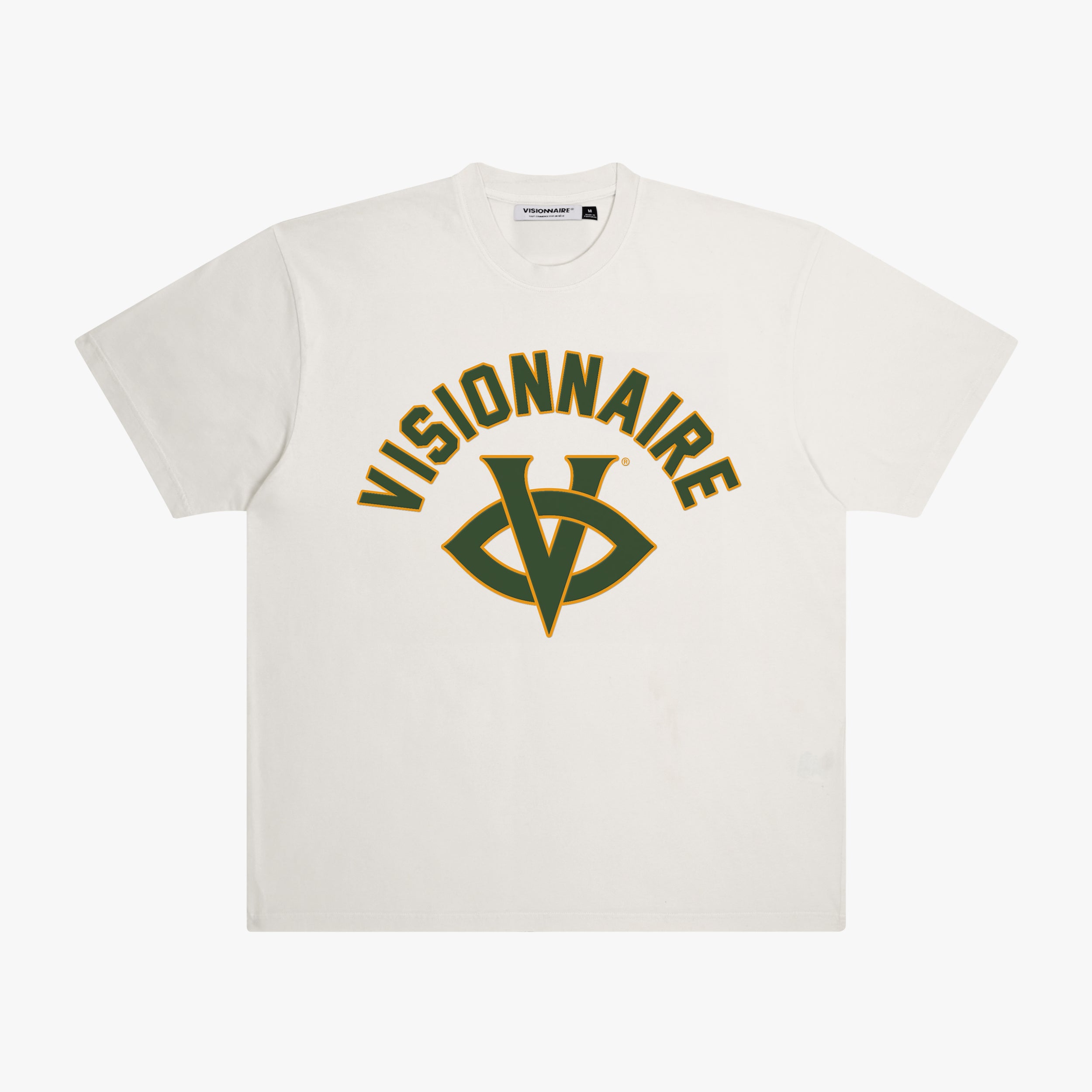 T-SHIRT LOGO SÉRIF BLANC
