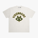 T-SHIRT LOGO SÉRIF BLANC