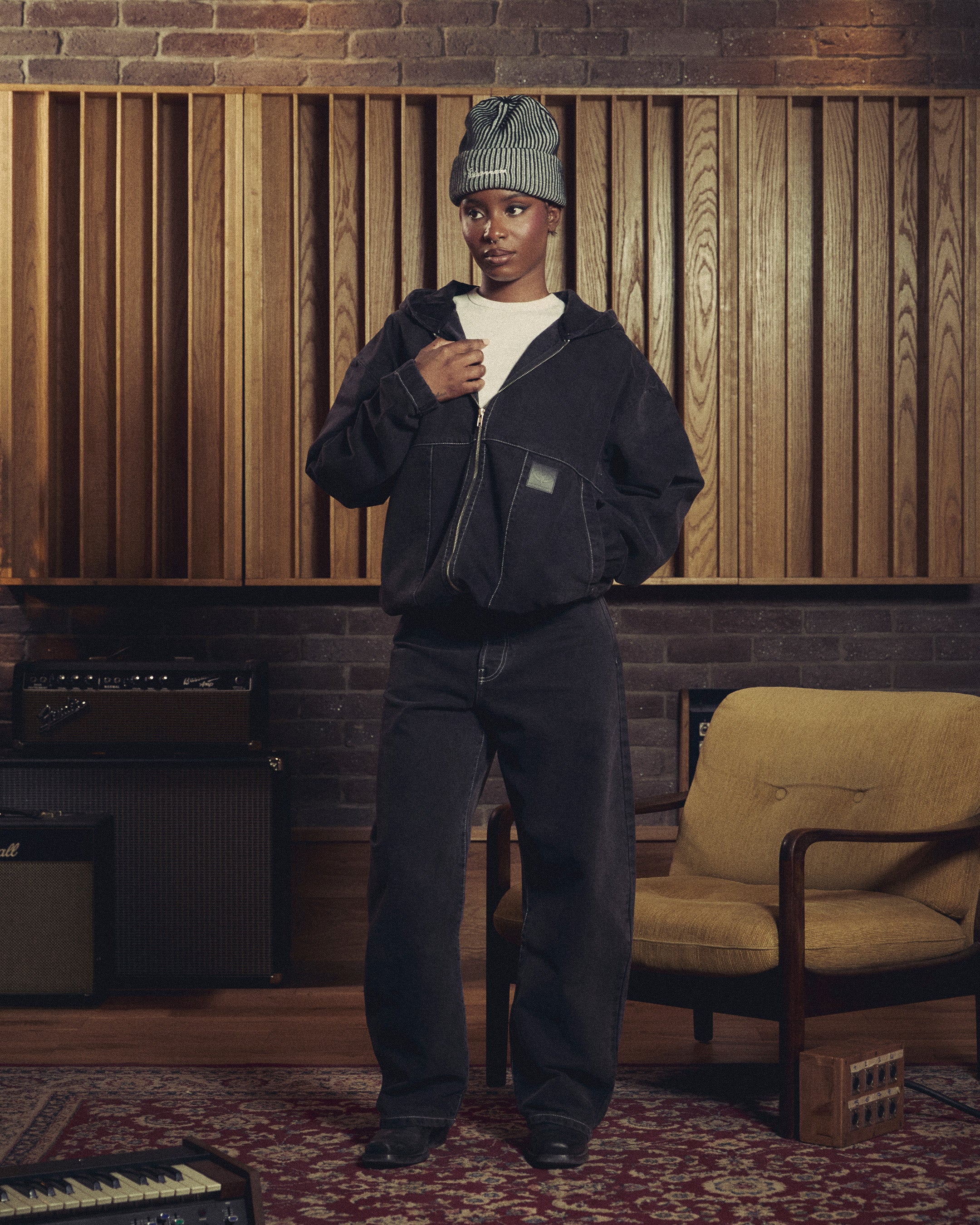 PANT FADE JEAN NOIR