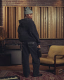 VESTE JEAN NOIR FADE
