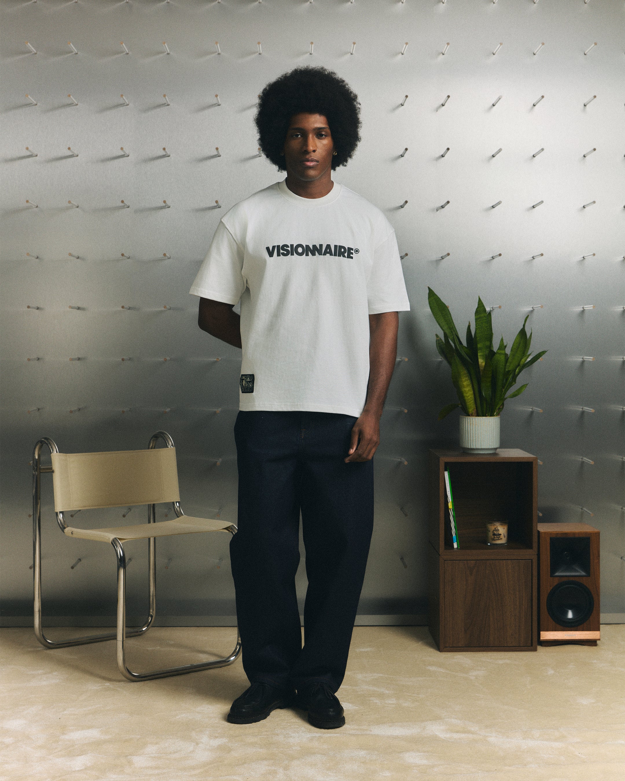 T-SHIRT STUDIO 300G BLANC