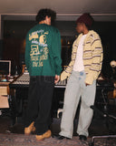 LONGSLEEVE MUSIC & PEACE VERT
