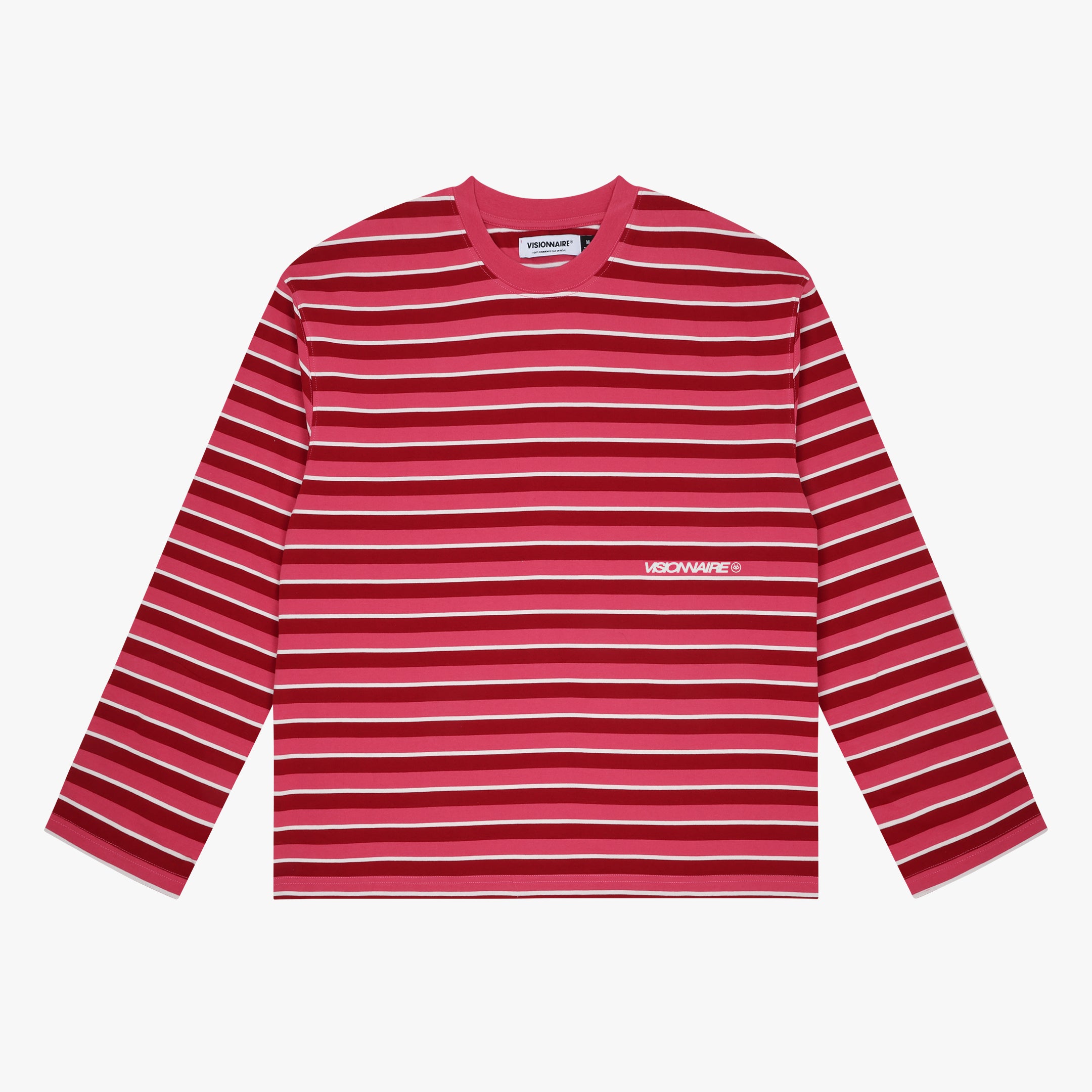 LONGSLEEVE STRIPED ROSE