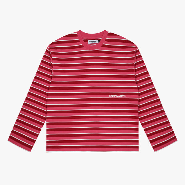 LONGSLEEVE STRIPED ROSE