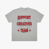 T-SHIRT SUPPORT LOCAL GRIS