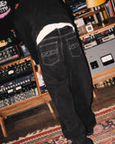 PANT FADE JEAN NOIR
