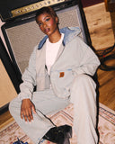 VESTE JEAN BLEU FADE